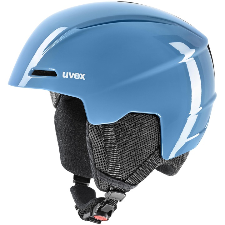 Kask de schi pentru copii UVEX Viti Pure, alb, sistem de ventilatie, marime ajustabila
