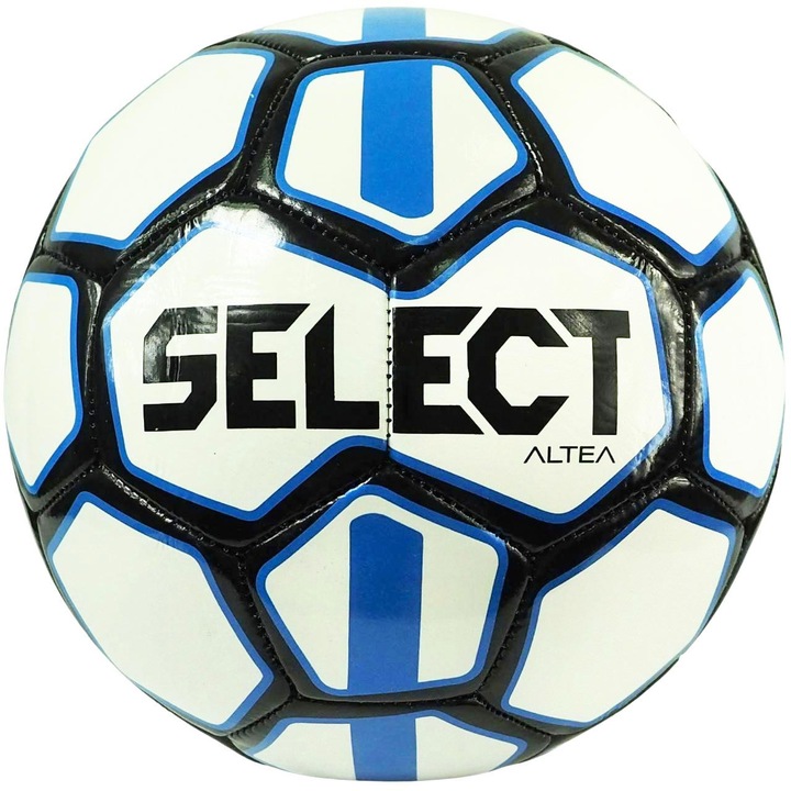 Select Altea V24 futball labda, 1/4, fehér/kék, 5-ös méret