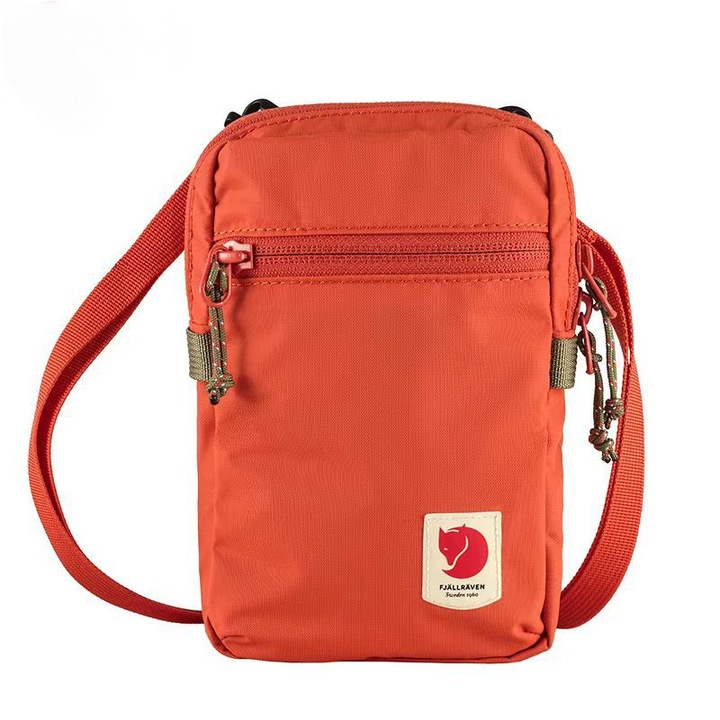 Fjallraven mini oldaltáska, narancssárga, 17x11x4 cm