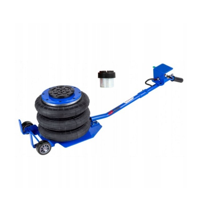 Cric pneumatic 3.5 Tone cu extensie inaltator profesional cu perna de aer pentru vulcanizare 15-50cm (KDBBJ0035)
