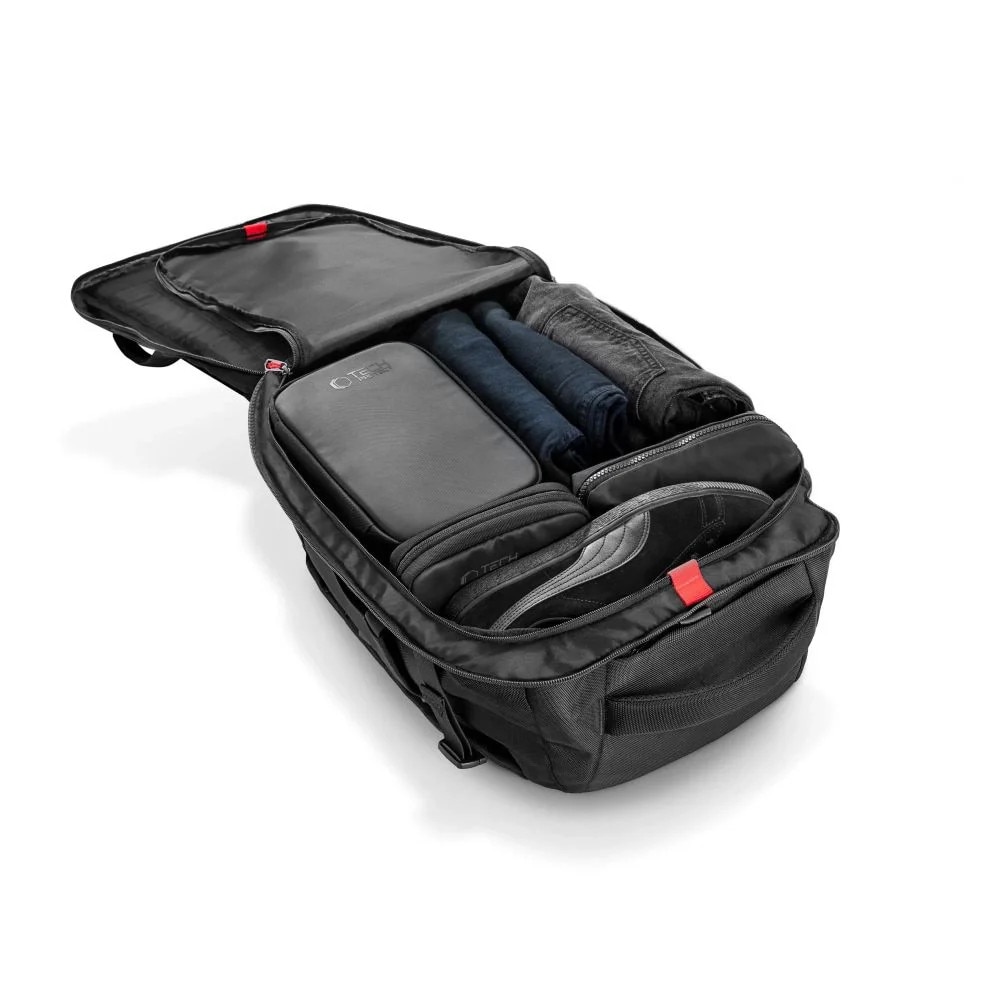 Rucsac pentru laptop si accesorii TECH-PROTECT Defender S40, Capacitate 40L, Negru