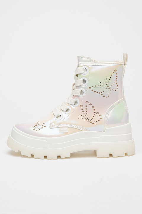 Buffalo, Ghete Aspha RLD Butterfly, Alb/Verde/Roz, 40