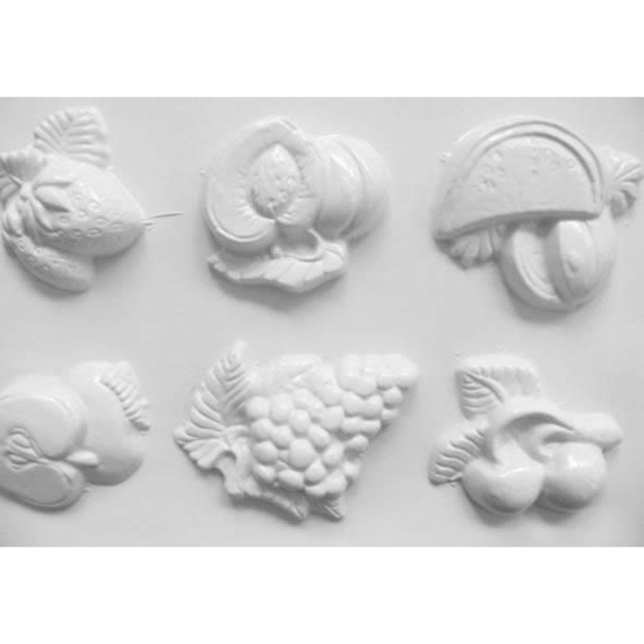 Forma de gips, normal - Fructe amestecate