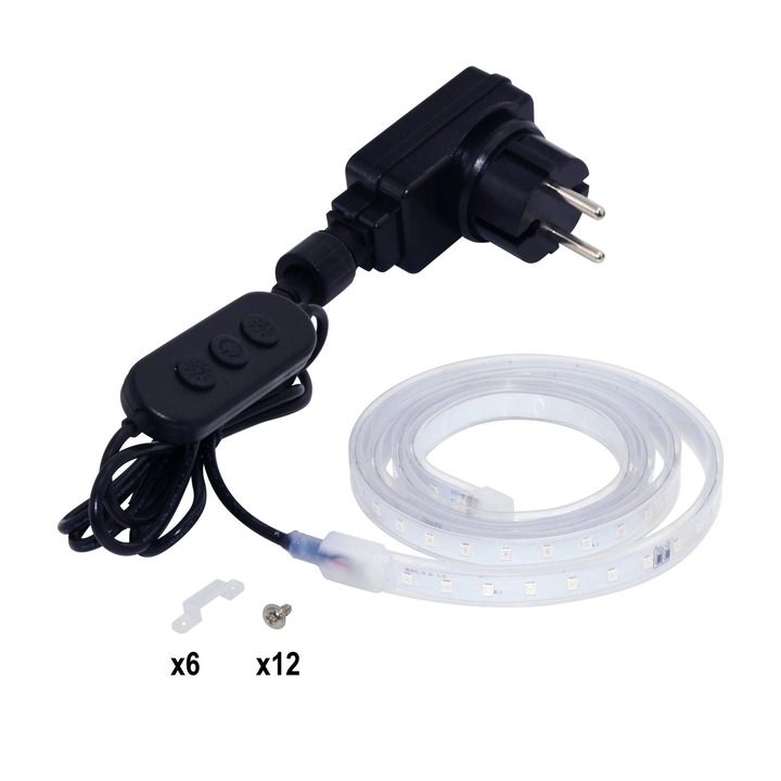 Kit banda LED Venaf, 1m, IP44, cu lumina pentru cresterea plantelor