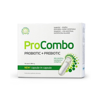 Supliment alimentar, ProCombo, 10 capsule Supliment alimentar, ProCombo, 10 capsule