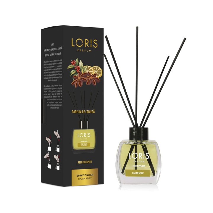 Légfrissítő, Loris, SPIRIT ITALIAN, 120 ml
