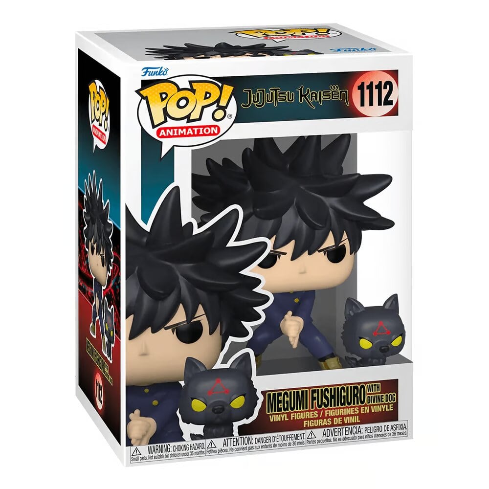 Figurina Funko Pop! Jujutsu Kaisen, Megumi with Divine Dog (1112