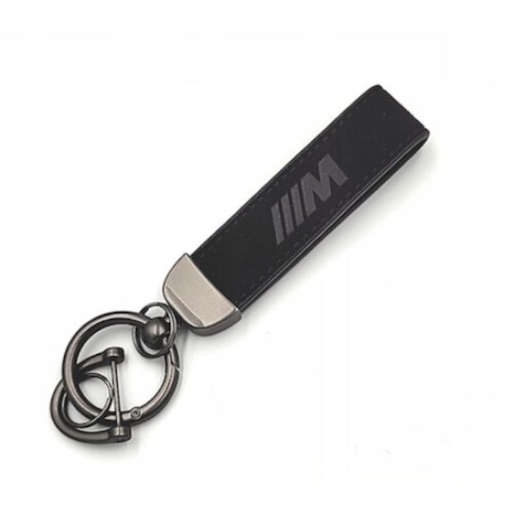 BMW M Power autókulcs bőr kulcstartó