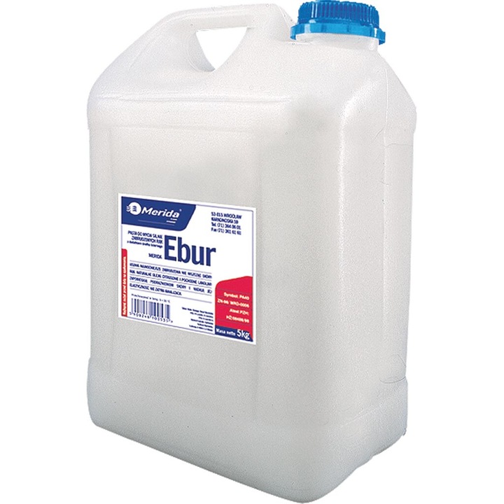 Pasta de curatare pentru maini, Merida, EBUR, 5 kg