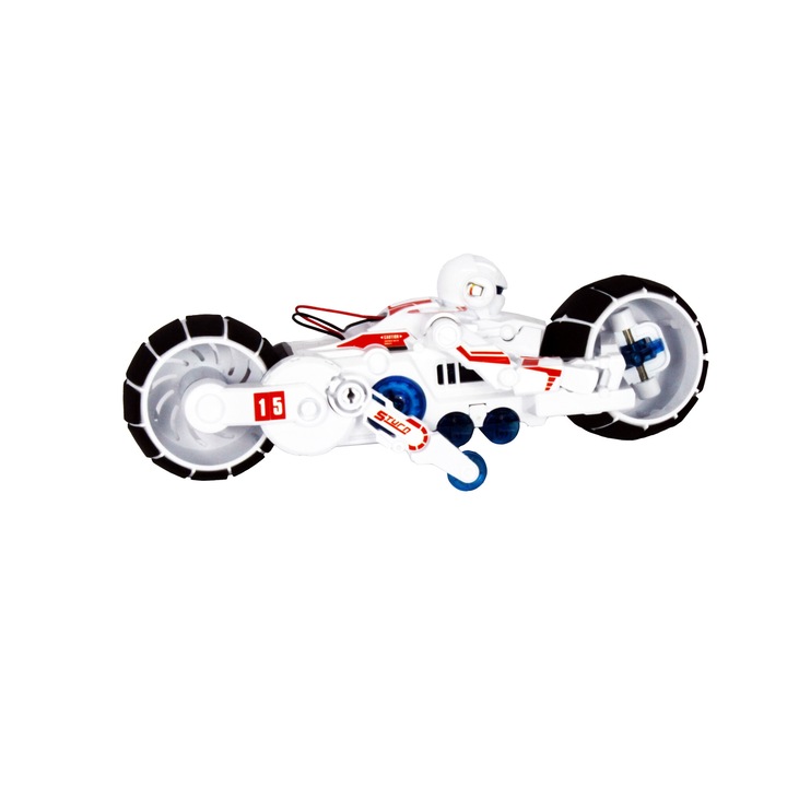POWERplus играчка мотоциклет Race Horse, самобалансиращ се, задвижван от солена вода, 30x15x10cm