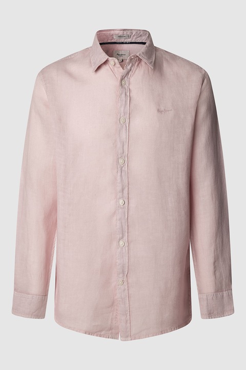 Pepe Jeans London, Ленена риза, Бледо розово