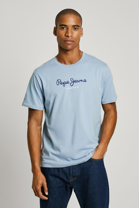 Pepe Jeans London, Eggo pamutpóló, Jégkék