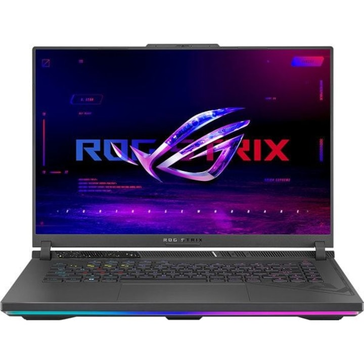 Laptop Asus ROG Strix G16 G615LW-U9321W, 16 inch 2560 x 1600, Intel Core Ultra 9 275HX 24 C / 24 T, 2.7 GHz - 5.4 GHz, 40 MB 24 MB cache, 28 W, 32 GB DDR5-SDRAM, 1 TB SSD, Nvidia GeForce RTX 5080, Windows 11 Home, Eclipse Gray