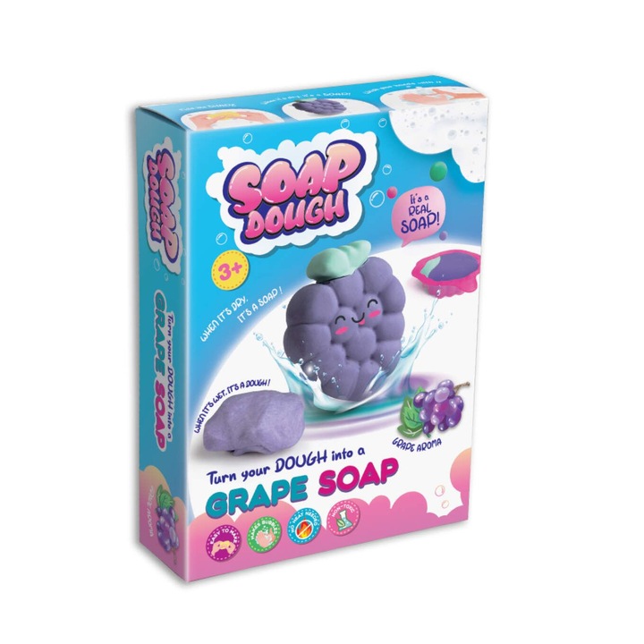 Set creativ Strigo,, fa-ti propriul sapun’’, struguri