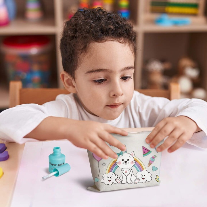 Творчески комплект Strigo "paper pach", котешка чанта