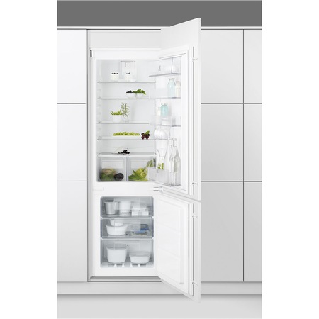 Combina frigorifica incorporabila ELECTROLUX ENN2851AOW, 253 l, Clasa A+, H 178 cm