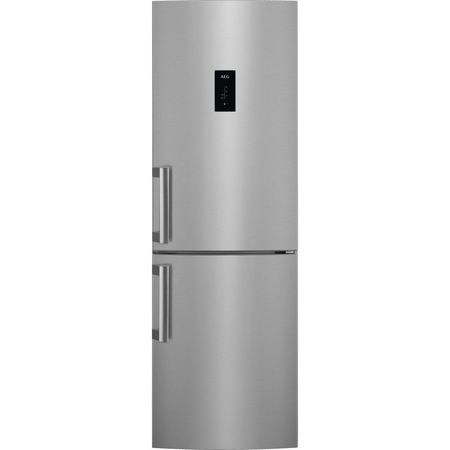 Combina frigorifica AEG RCB63326OX, 298 l, Clasa A++, No frost, Display LCD, H 185 cm, Inox antiamprenta