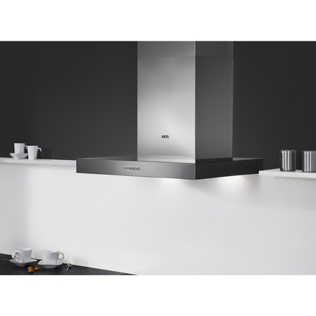 Hota incorporabila decorativa AEG DBB3650M, Putere de absorbtie 603 mc/h, 1 motor, 60 cm, Inox