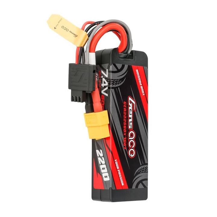Acumulator Lipo Gens ace, G-Tech, 2200mAh, 7.4V