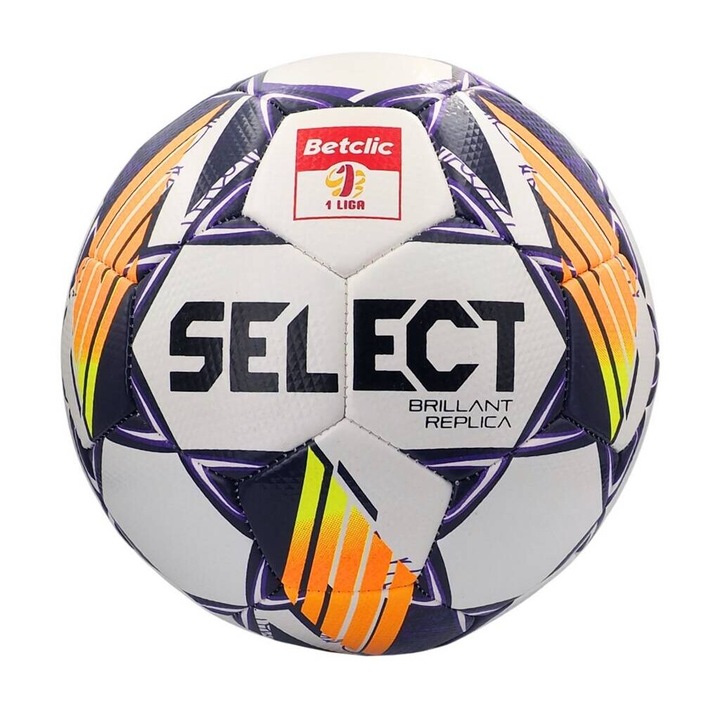 Minge fotbal Select, replica Betclic 1 Liga, multicolor, 350-390 g, dimensiune 4