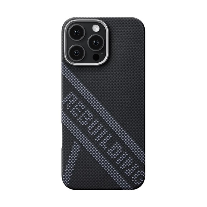 Carcasa PITAKA Tactile Woven Re-TROS compatibila cu iPhone 16 Pro Max Rebuilding