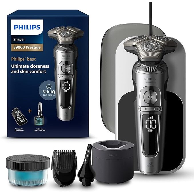 Aparat de ras Philips S9000 Prestige, SP9885/35, pentru barbierit