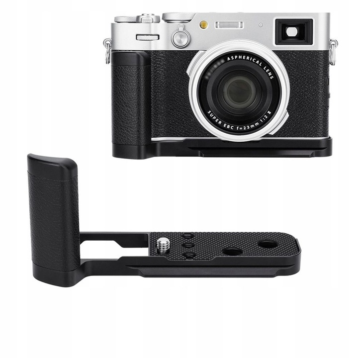 Suport cu maner video cusa sina 1/4'' pentru Fuji FujiFilm X100 VI, HG-X100VI BLACK