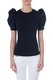 Дамска тениска Moni Petrov, T-SHIRT BUF BLACK, Черен, Размер XL