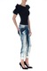 Дамска тениска Moni Petrov, T-SHIRT BUF BLACK, Черен, Размер XL