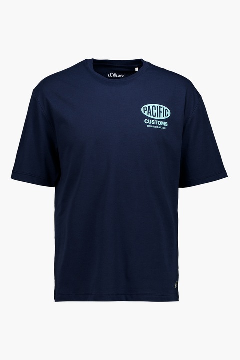 s.Oliver, Feliratos póló, Tengerészkék