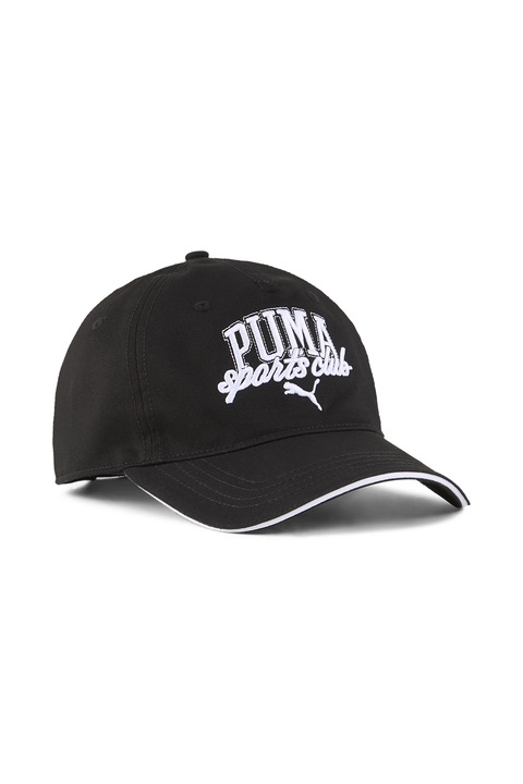 Puma, Sapca unisex din bumbac, Alb, Negru