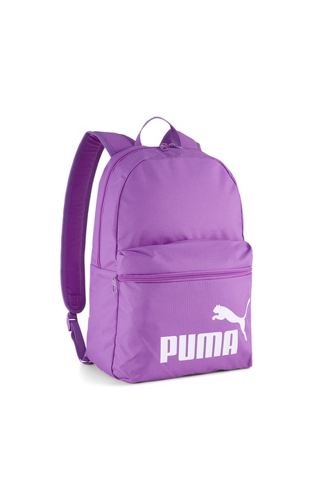 Puma, Раница Phase с лого - 22 л, Бял, Лилав
