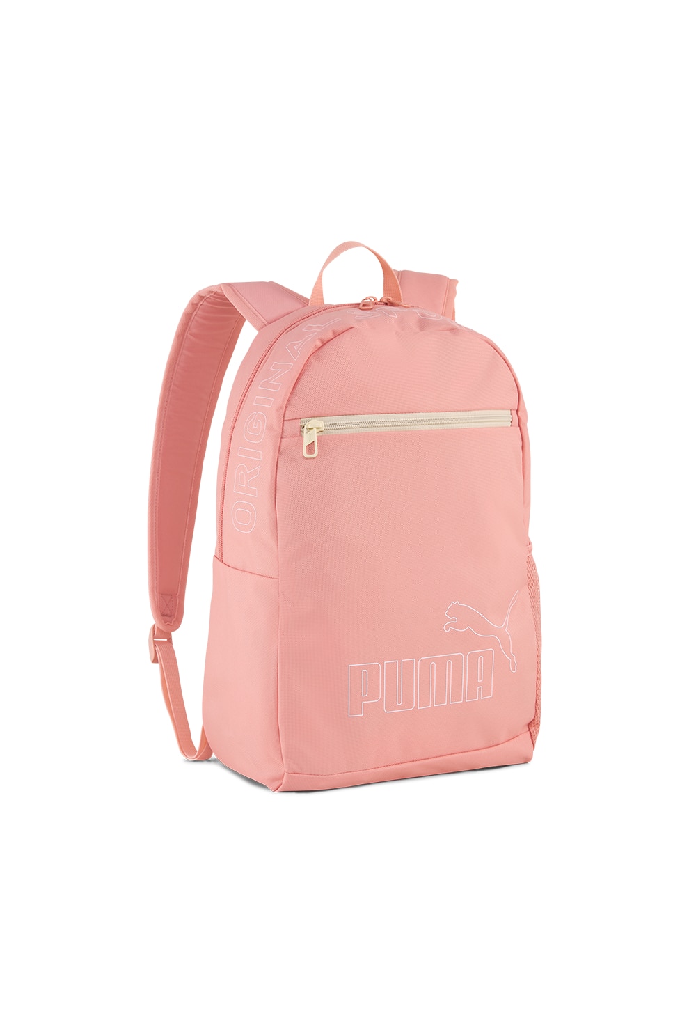 Puma, Rucsac cu imprimeu logo Phase II, Roz somon