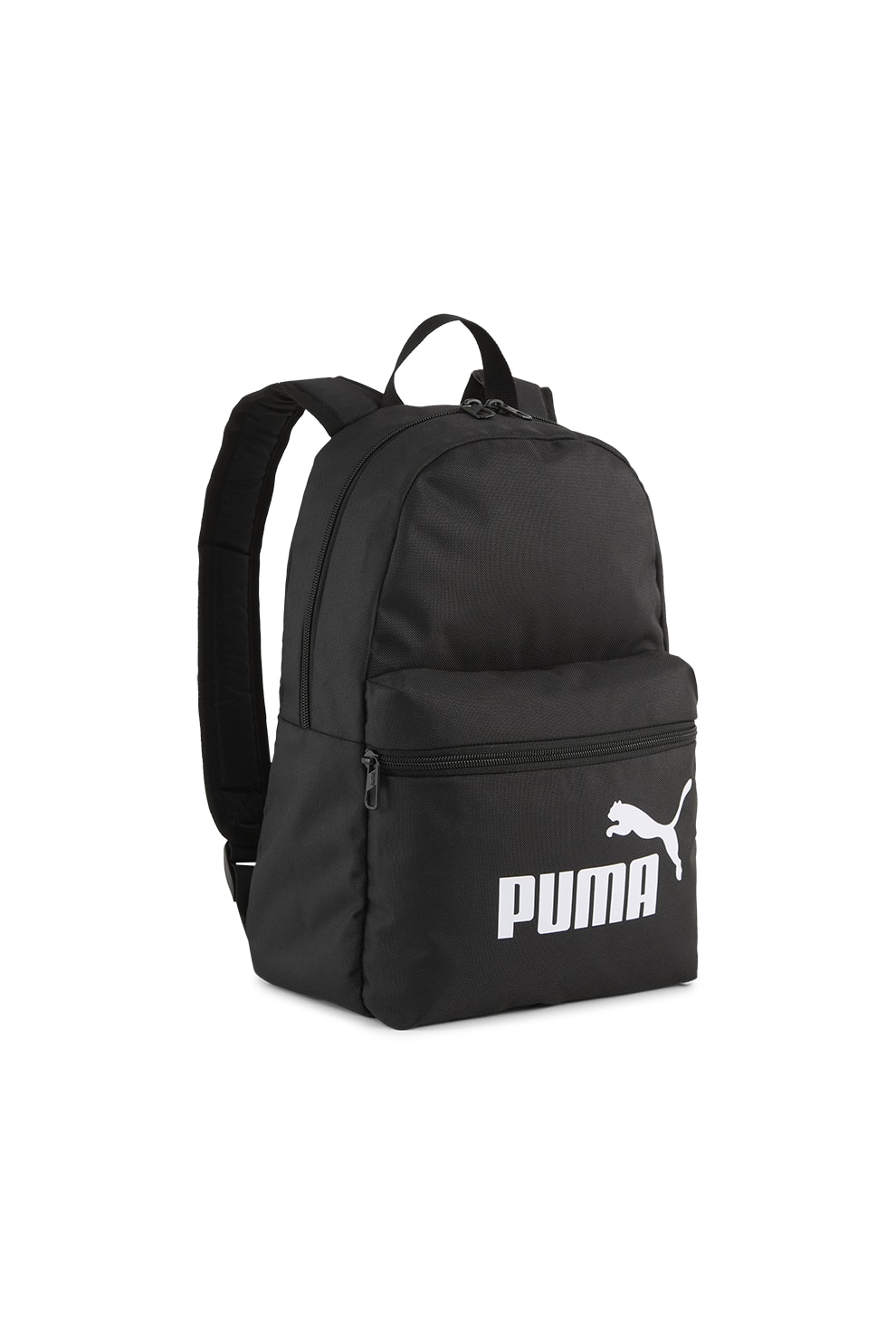 Puma, Rucsac din material textil cu buzunar frontal cu fermoar, Negru