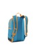 Puma, Rucsac mic din material textil cu logo in relief Buzz, Negru, Portocaliu, Albastru royal