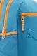 Puma, Rucsac mic din material textil cu logo in relief Buzz, Negru, Portocaliu, Albastru royal
