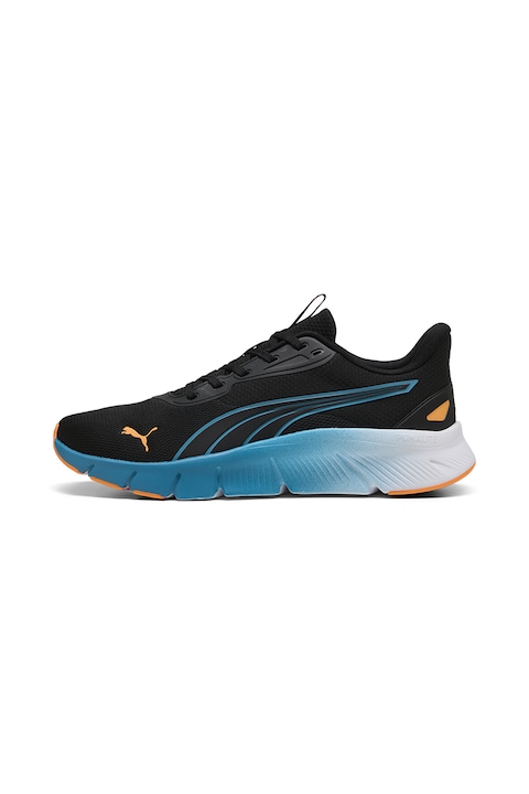 Puma, Pantofi pentru alergare FlexFocus Lite, Negru/Portocaliu/Albastru deschis