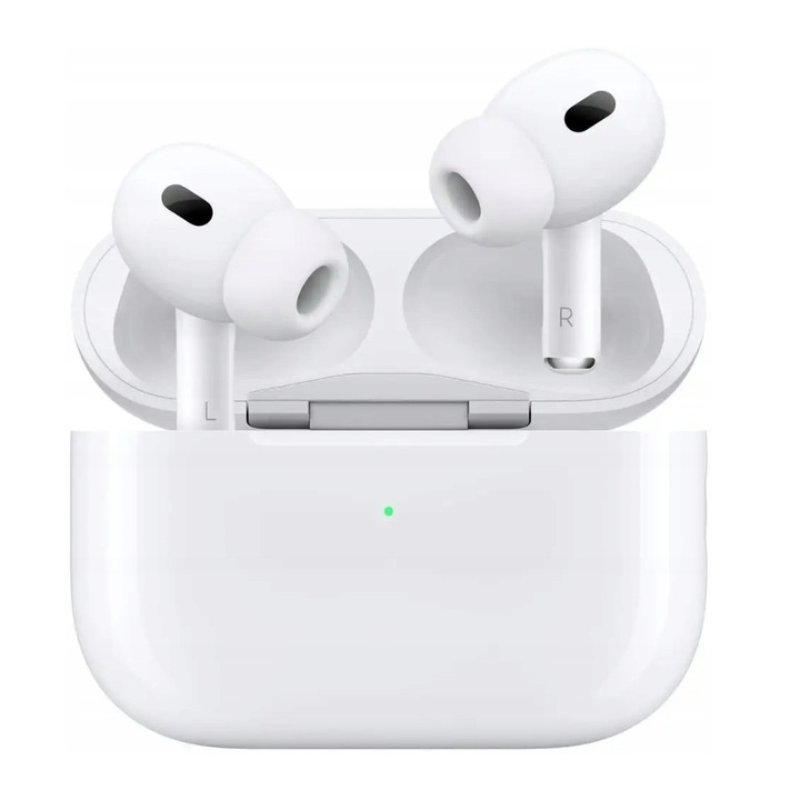 Безжични слушалки, Artfone, калъф за зареждане MagSafe, In Ear, комплект за Apple AirPods Pro 2, бял