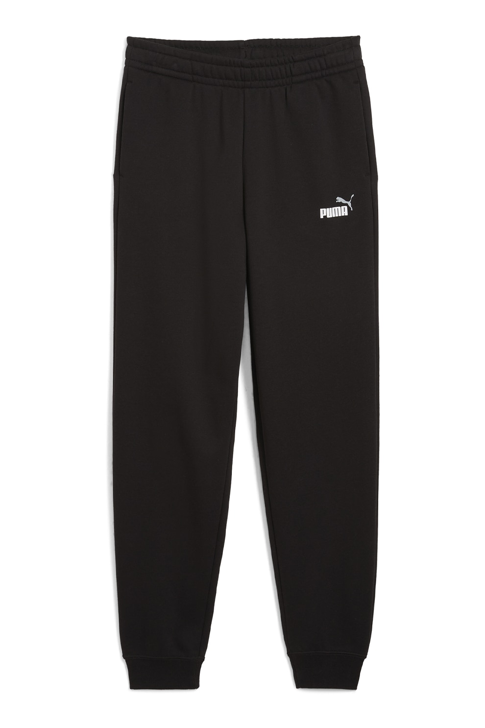 Puma, Pantaloni de trening cu logo, Negru, 152 CM
