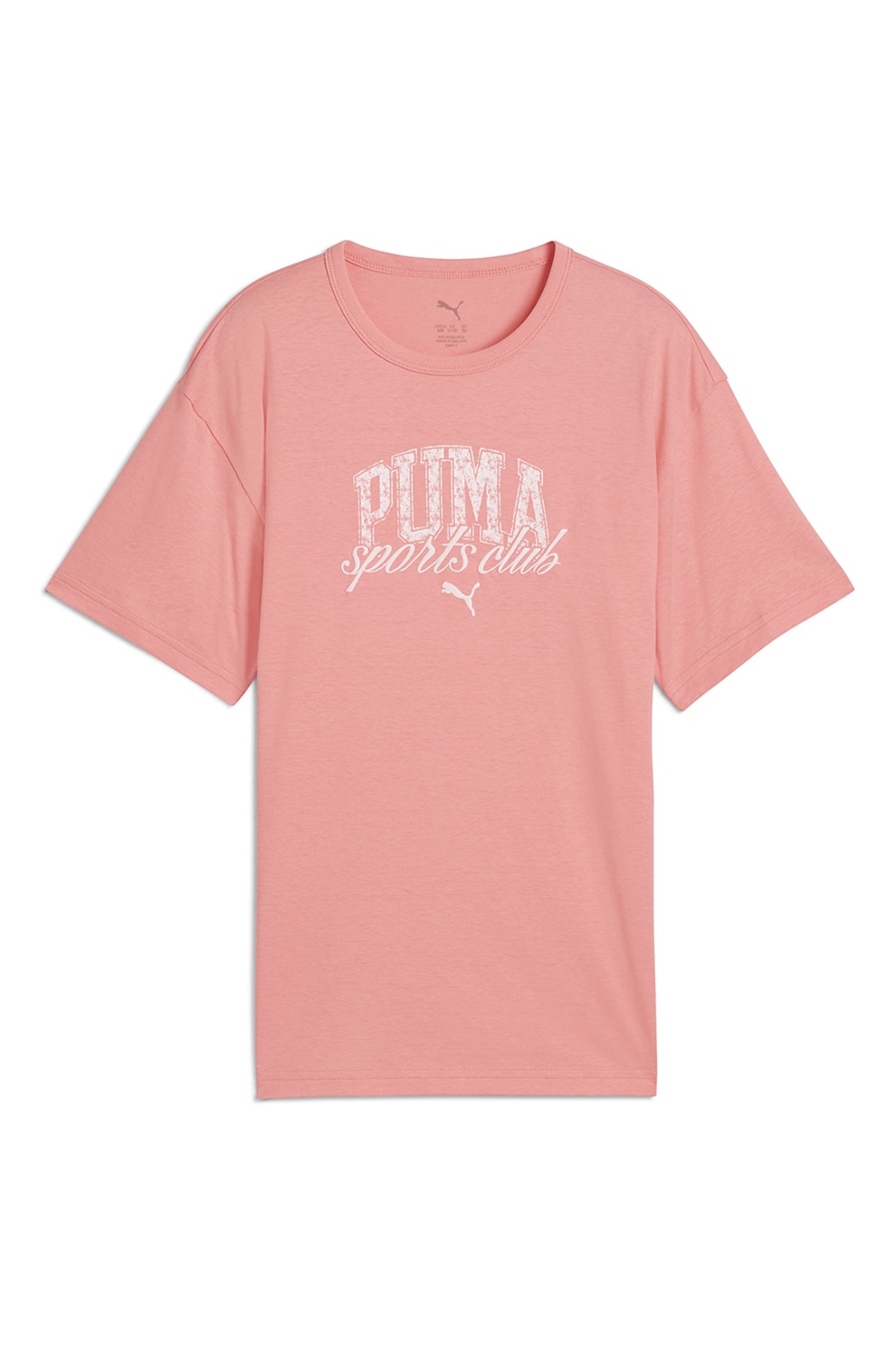 Puma, Tricou cu imprimeu logo, Roz, 152 CM