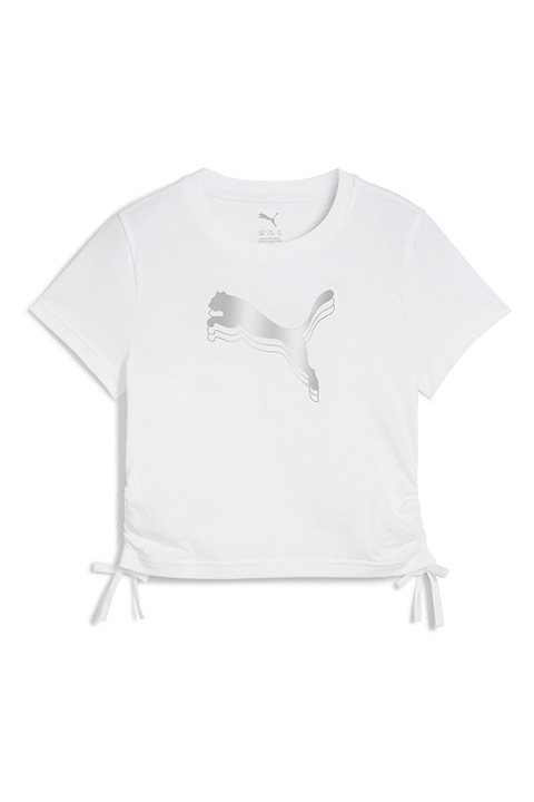 Puma, Logós póló húzott oldalrésszel, Fehér