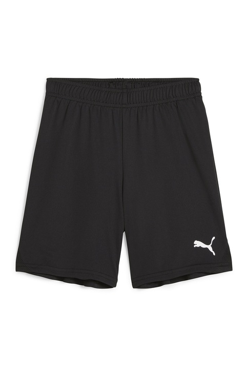 Puma, Pantaloni scurti cu talie elastica pentru fotbal teamGOAL, Negru