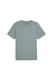 Puma, Tricou regular fit de bumbac cu model grafic, Negru, Indigo, Verde persan, M