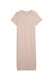 Puma, Rochie midi cu slituri pe partea din spate, Roz deschis