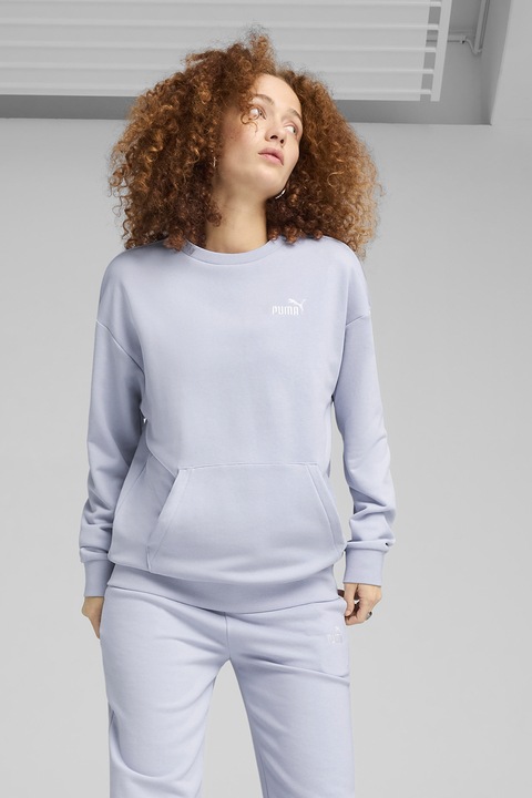 Puma, Спортен екип с джоб кенгуру, Ледено синьо, XS