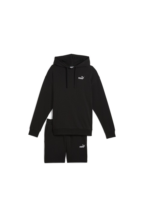 Puma, Худи и къс панталон - 2 части, Черен