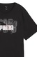 Puma, Tricou relaxed fit cu logo, Negru