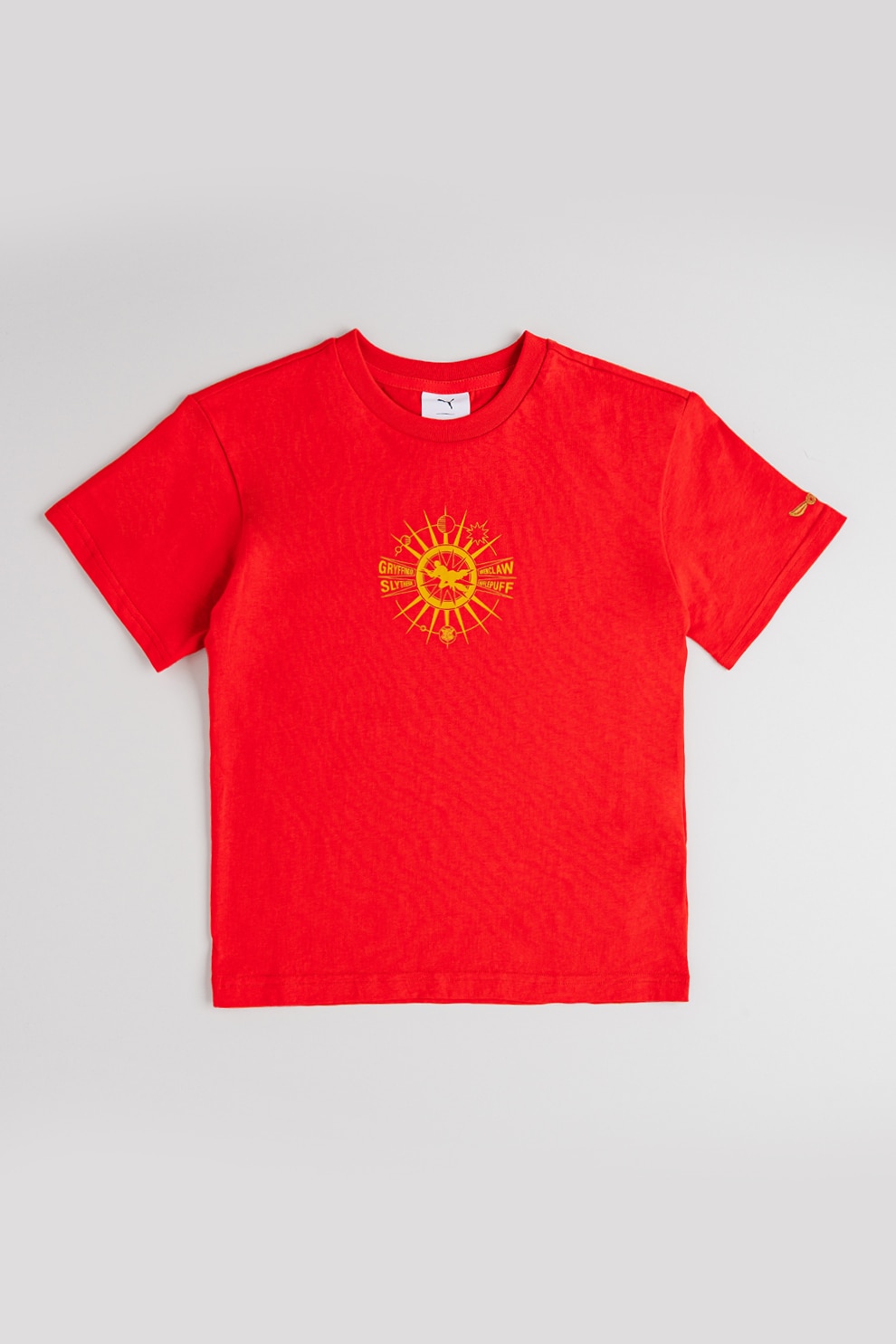 Puma, Tricou relaxed-fit cu model tematic Harry Potter, Rosu, Maro Ocru, 176 CM