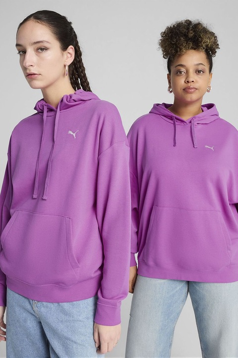 Puma, Hanorac cu logo discret, Roz orhidee