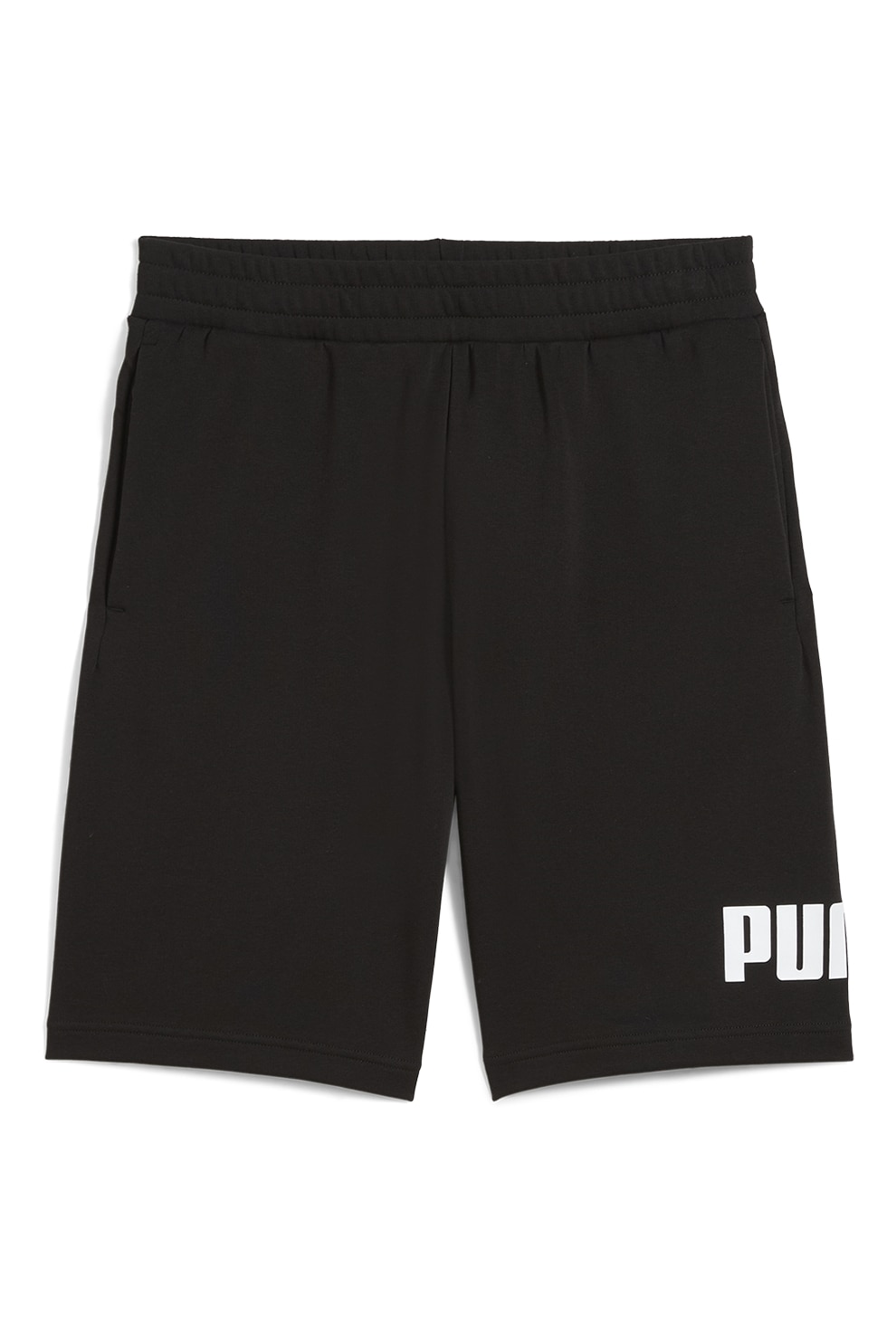 Puma, Pantaloni scurti cu logo supradimensionat, Negru, XL